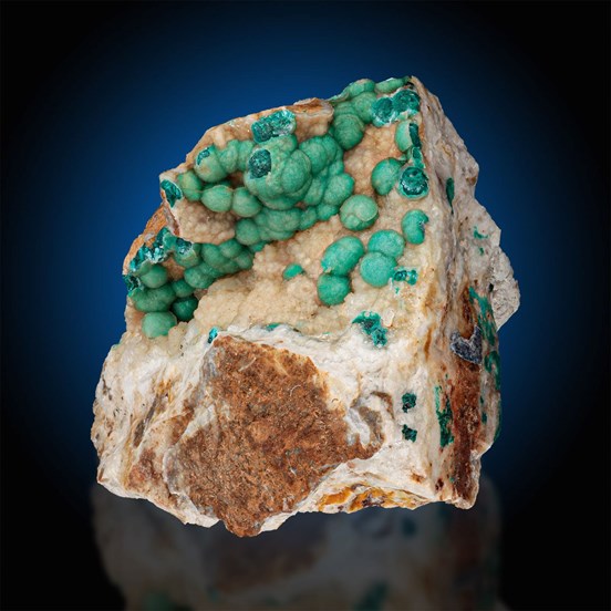 Pseudomalachite-Virneberg Mine | Rheinbreitbach | Linz | Rhineland-Palatinate | Germany